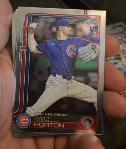 2025 Topps Chrome Update #USC102 Cade Horton — front