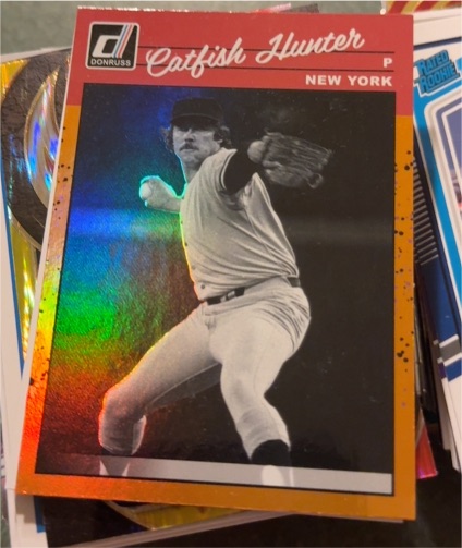 2023 Donruss #275 Catfish Hunter — front