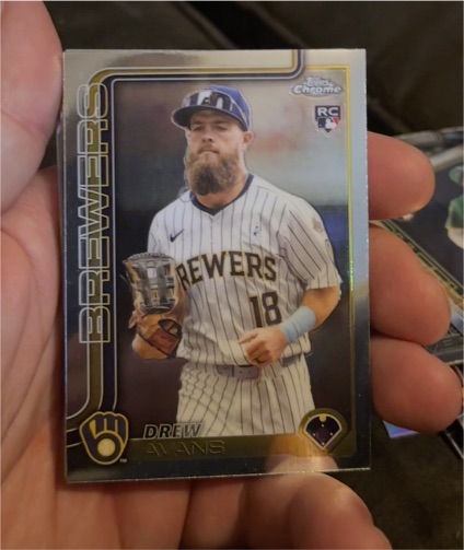 2025 Topps Chrome Update #USC47 Drew Avans — front