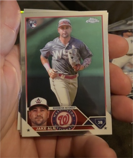 2023 Topps Chrome Update #USC65 Jake Alu — front
