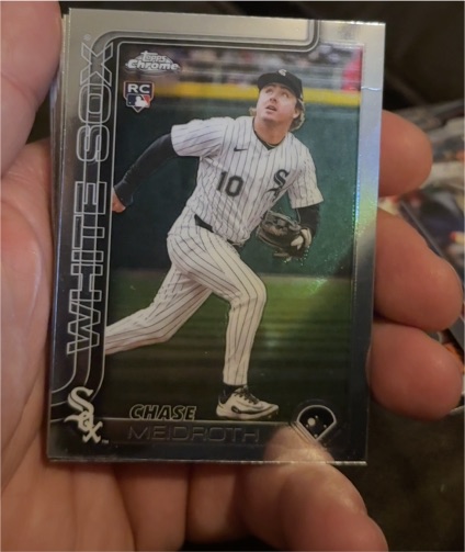 2025 Topps Chrome Update #USC75 Chase Meidroth — front