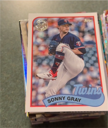 2024 Topps Series 1 1989 35th Anniversary #89B-75 Sonny Gray — front