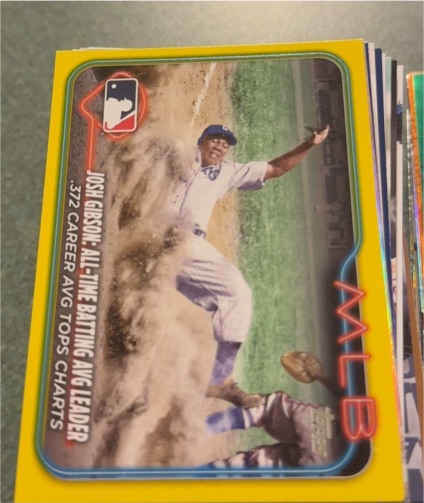 2024 Topps Update #US191 Josh Gibson — front