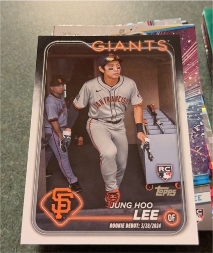2024 Topps Update Series #US343 Jung Hoo Lee — front