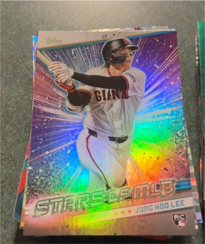 2024 Topps Update Series Stars of MLB Chrome #CSMLB-82 Jung Hoo Lee — front