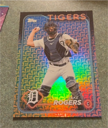 2024 Topps Series 1 #302 Jake Rogers — front