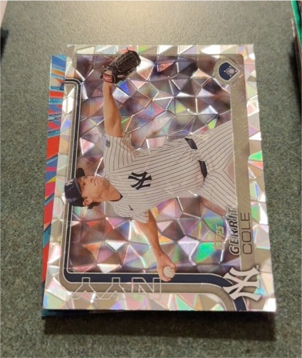 2025 Topps Chrome #110 Gerrit Cole — front