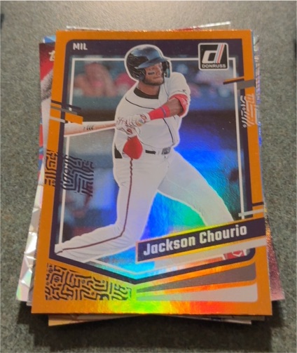 2023 Donruss Baseball #111 Jackson Chourio — front