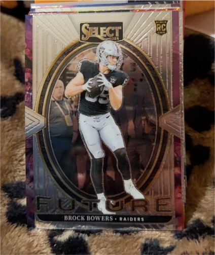 2024 Panini Select #3 Brock Bowers Select Future Insert Rookie RC — front