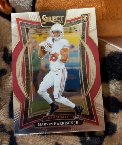 2024 Panini Select #28 Marvin Harrison Jr. — front