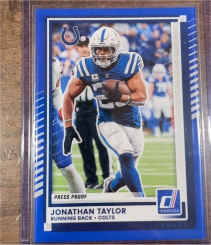 2025 Panini Donruss #60 Jonathan Taylor — front