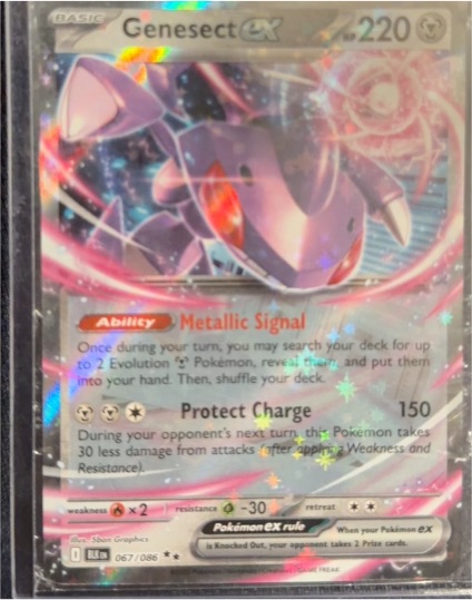 2019 Pokémon #067 Genesect ex — front