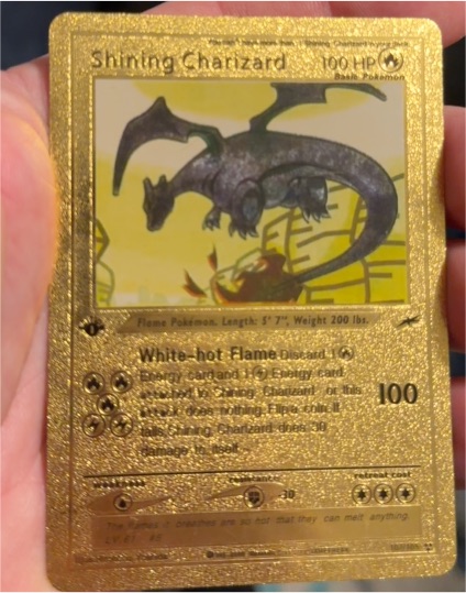 2002 Neo Destiny #107 Shining Charizard — front