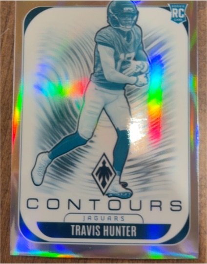2025 Panini Phoenix Contours #15 Travis Hunter — front