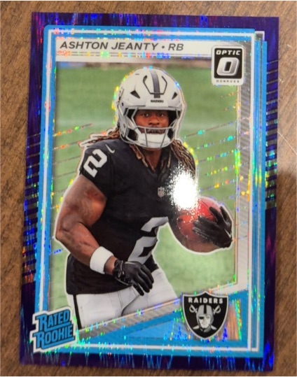 2025 Panini Donruss Optic #202 Ashton Jeanty — front