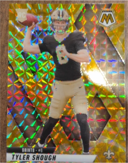 2025 Panini Mosaic #312 Tyler Shough — front