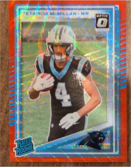 2025 Panini Donruss Optic #314 Tetairoa McMillan — front