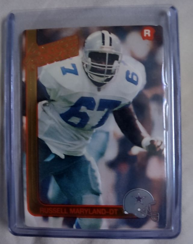 1991 Action Packed Rookie/Update #6 Russell Maryland — front