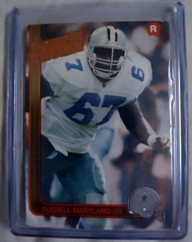 1991 Action Packed Rookie/Update #6 Russell Maryland — front