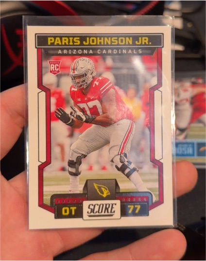 2023 Panini Score #399 Paris Johnson Jr. — front