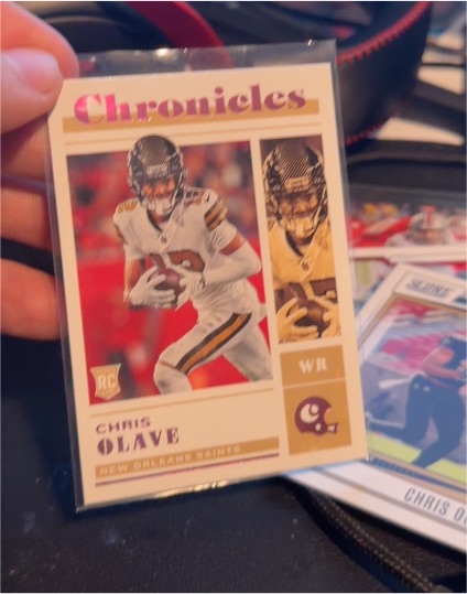 2022 Panini Chronicles #45 Chris Olave — front