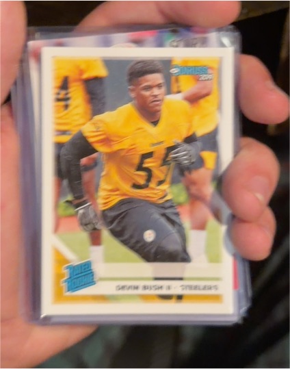 2019 Donruss Rated Rookie #344 Devin Bush II — front