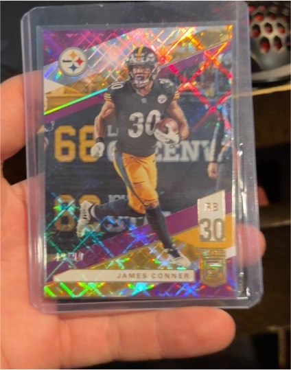 2019 Panini Donruss Elite #85 James Conner — front