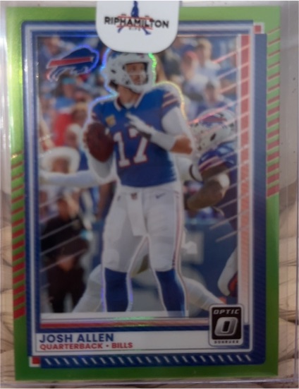 2025 Donruss Optic #91 Josh Allen — front