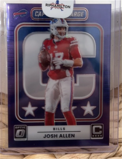 2023 Donruss Optic #CC-JA Josh Allen Captain In Charge — front