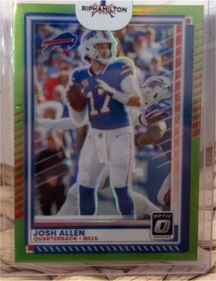 2025 Donruss Optic #17 Josh Allen — front