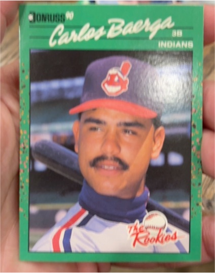 1990 Donruss The Rookies #19 Carlos Baerga — front