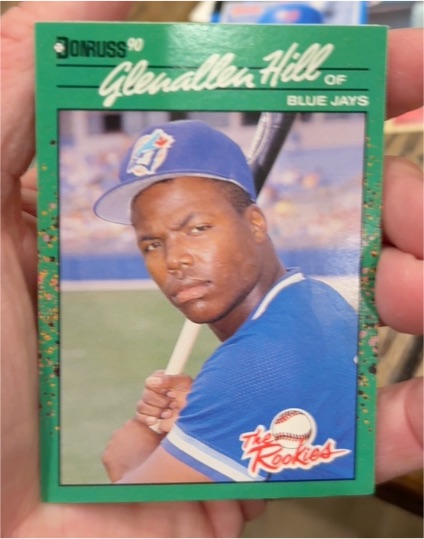 1990 Donruss The Rookies Glennallen Hill — front
