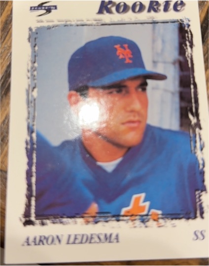 1996 Score #507 Aaron Ledesma — front