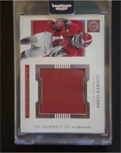 2023 Panini Chronicles Encased Draft Picks #ERS-JG Jahmyr Gibbs — front