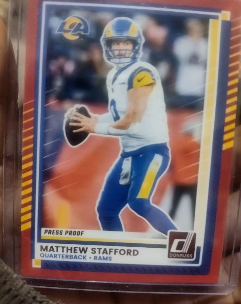 2025 Panini Donruss #296 Matthew Stafford — front