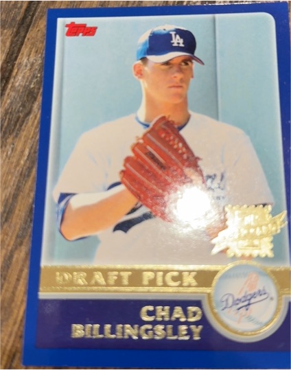 2006 Topps Draft Pick Chad Billingsley — front
