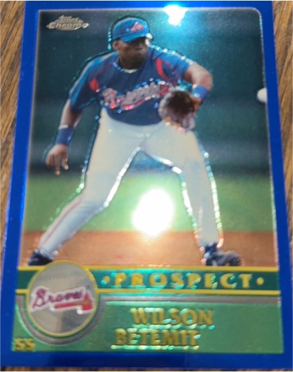 2003 Topps Chrome Traded & Rookies #T133 Wilson Betemit — front