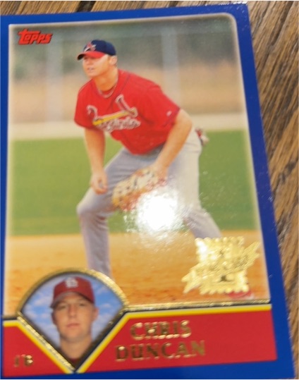 2003 Topps #292 Chris Duncan — front