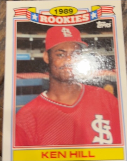 1989 Topps Rookies Ken Hill — front