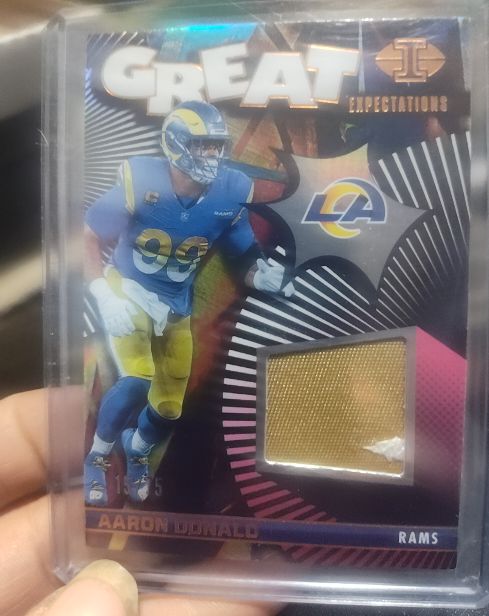 2024 Panini Illusions Great Expectations #GE-ADD Aaron Donald — front