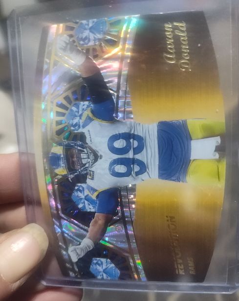 2025 Panini Revolution - Ring Bearers Aaron Donald #2 — front