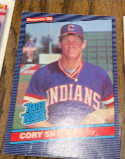 1986 Donruss #29 Cory Snyder — front