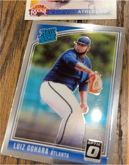 2018 Donruss Optic #43 Luiz Gohara — front