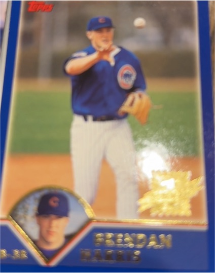 2003 Topps #308 Brendan Harris — front