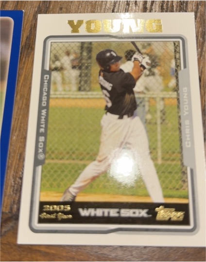 2005 Topps Updates & Highlights #UH304 Chris Young — front