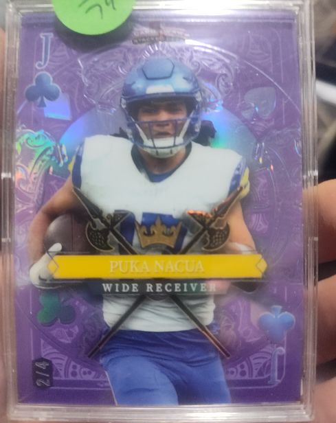2024 Wild Card 5 Card Draw #SDPC-PNN Puka Nacua — front