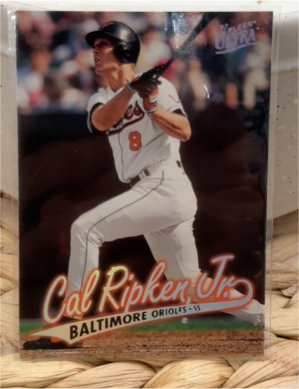 1997 Fleer Ultra #11 Cal Ripken Jr. — front