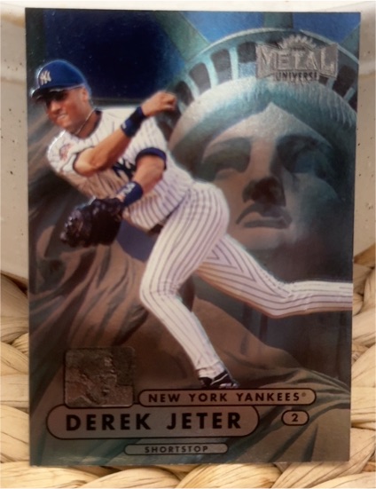 1998 Skybox Metal Universe #199 Derek Jeter — front