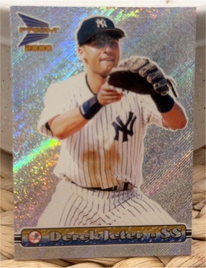 2000 Pacific Prism #99 Derek Jeter — front