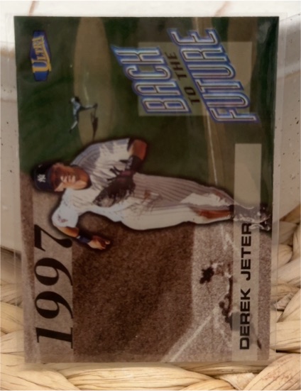 1997 Fleer Ultra Back to the Future #3BF Derek Jeter — front